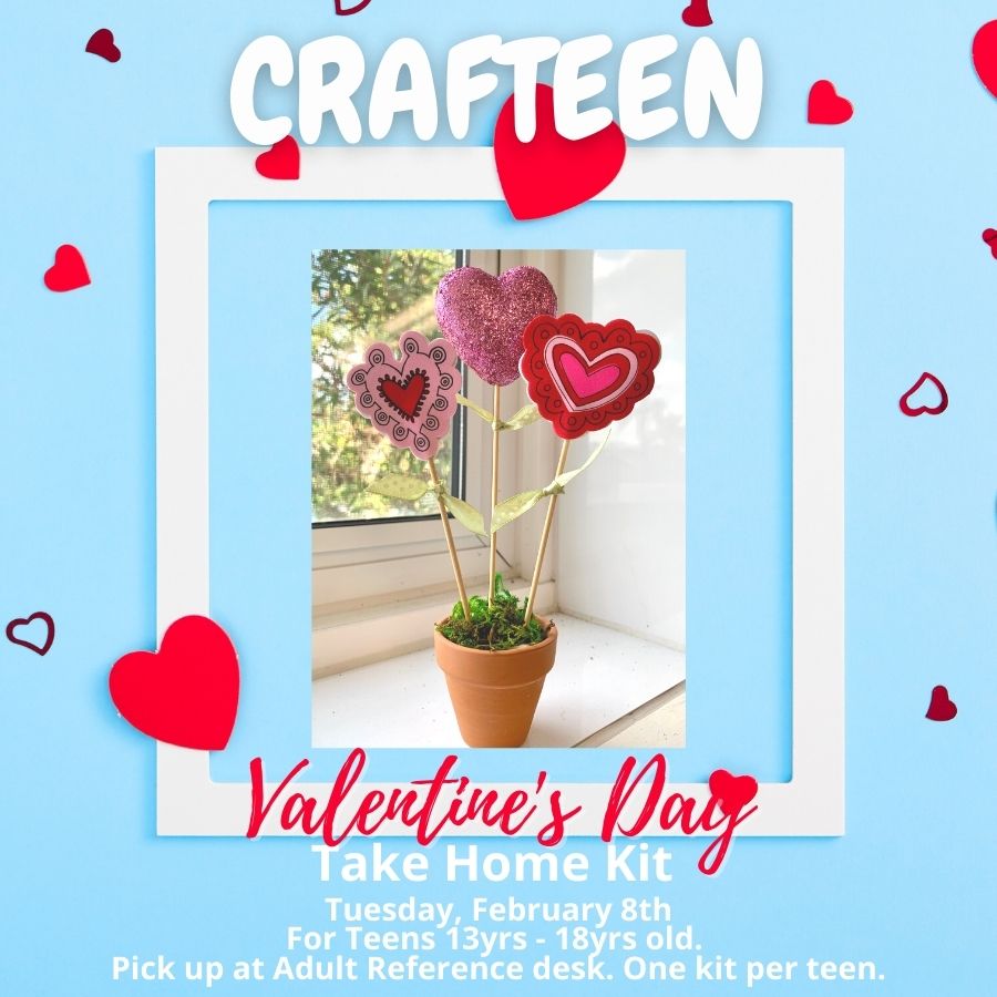 Valentine's day Crafteen (Instagram Post) (3 × 3 in)