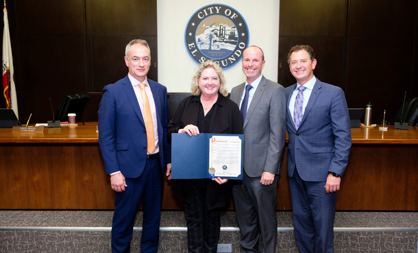 City Council Members with Women's History Month Proclamation