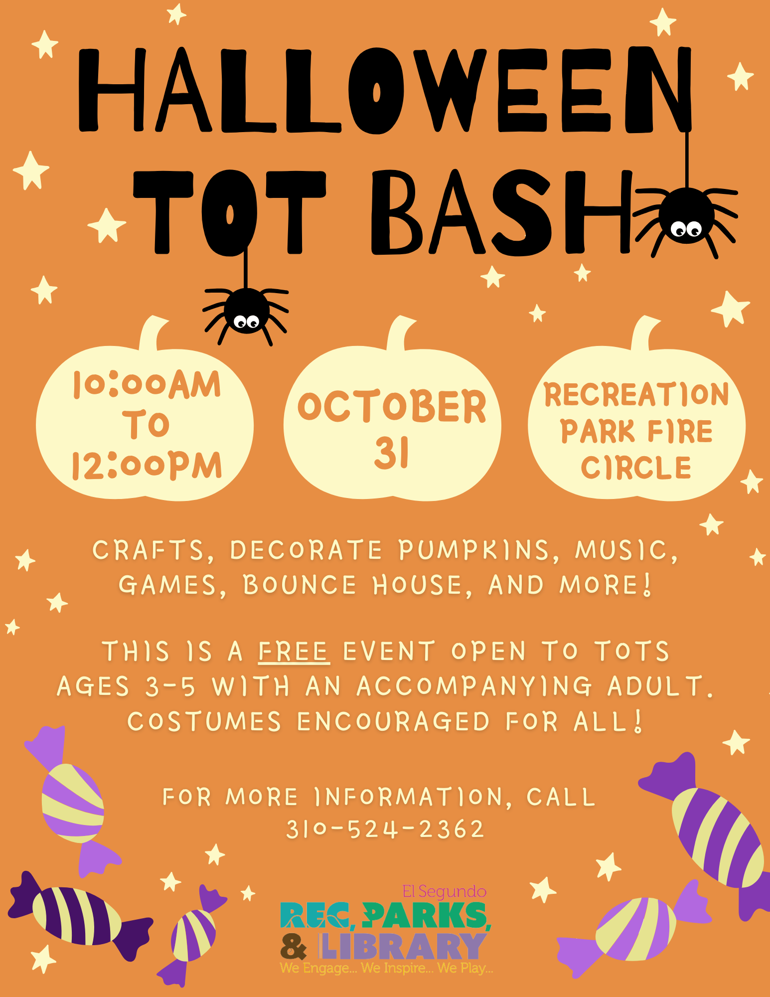 Halloween Tot Bash Flyer