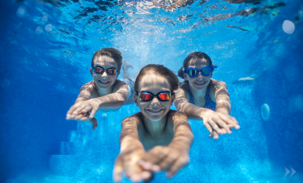 Kids Diving  610x369