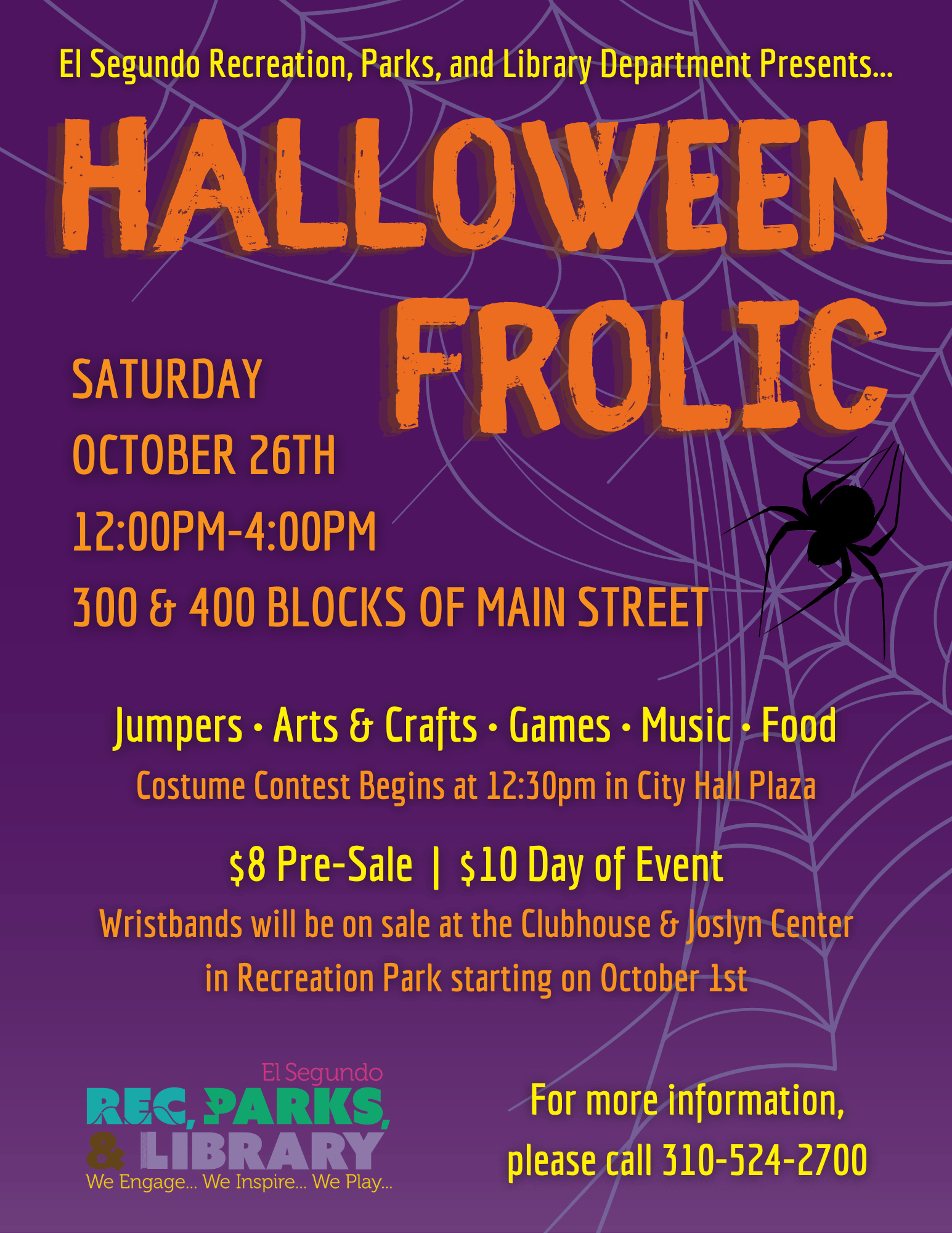 Halloween Frolic Flyer 2024