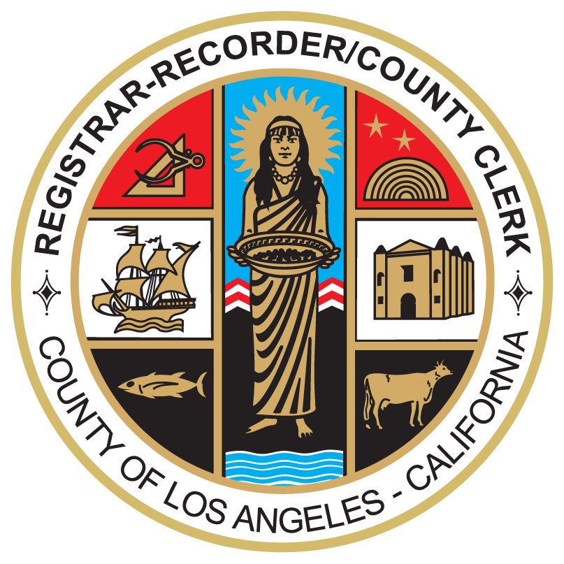 LA County Registrar-Recorder County Clerk Logo