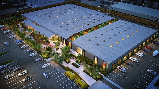 Rendering of 2030 Maple Ave. El Segundo