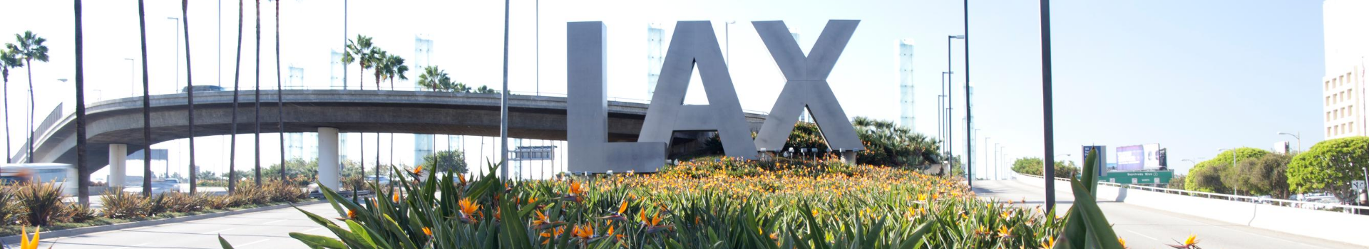 LAX Sign Daytime