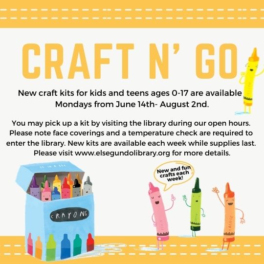 Craft N Go Summer 2021